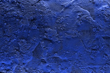 blue vivid style highlighted volumetric plaster texture - nice abstract photo background