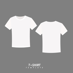Blank t-shirt template