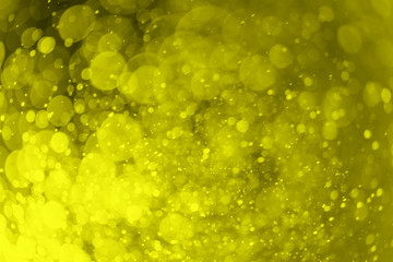 Abstract Yellow bokeh defocus Background.