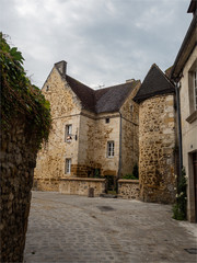 Fototapeta na wymiar vieilles maisons de Mortagne-au-Perche dans l'Orne en France