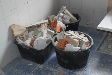 Renovierung eines Bad im  Haus 