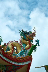 Fototapeta premium chinesisches Gotteshaus in Ubon, Thailand