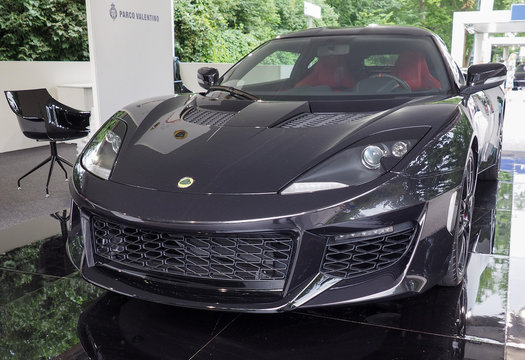 TURIN - JUN 2016: Lotus Evora 400 Car