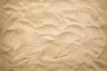 Fotobehang Beach sand texture background, summer © radosnasosna