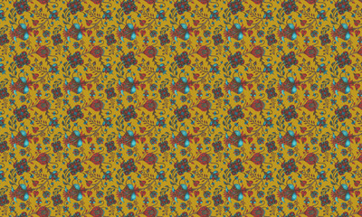 floral seamless background