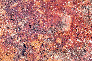 Natural stone texture closeup. Selective focus.