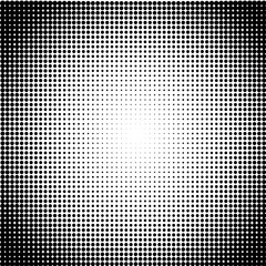 Black  dots on white background 
