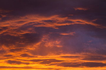 Evening Sky Background