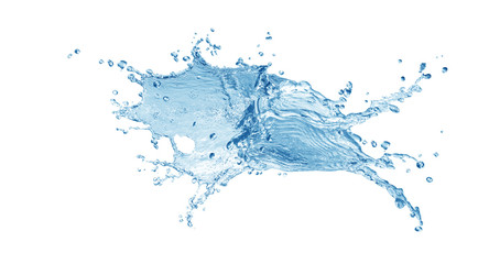 Water splash,water splash isolated on white background,water