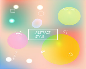 Abstract soft color background.