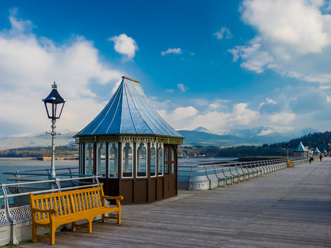 Bangor Pier, Gwynedd, Wales.