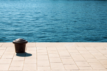 Hvar mooring post