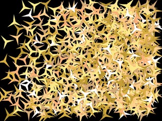 Luxury festive abstract stars. 