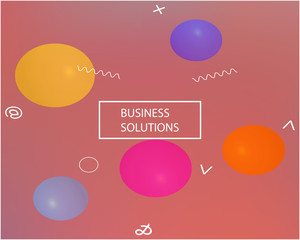 Trendy modern abstract background.