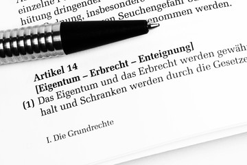 Enteignung Grundgesetz Artikel 14