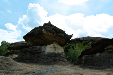Naturpark Phu Pha Thoep, Felsformationen, Thailand