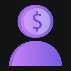 Rich Man Millionaire Magnate Male Character Illustration