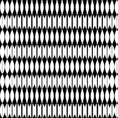 Seamless vector pattern. Abstract black and white geometric background.