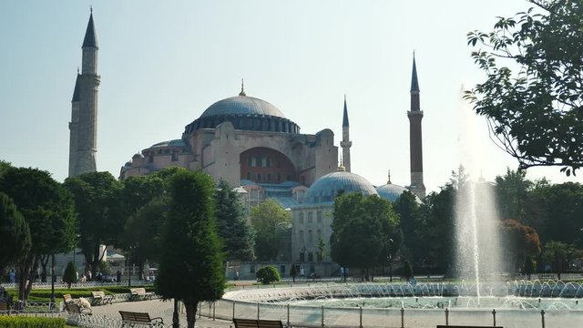 Istanbul Blue Mosque beautiful view