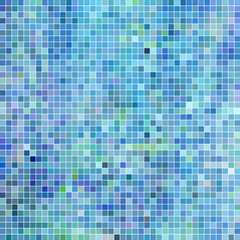 abstract vector square pixel mosaic background