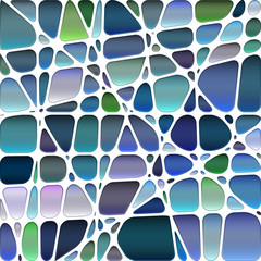 abstract vector stained-glass mosaic background