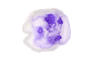 watercolor background of violet color. Abstract watercolor background. Grunge texture for cards and flyers design.