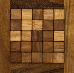 Holzquadrate