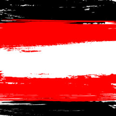 Red black and white color grunge horizontal lines background