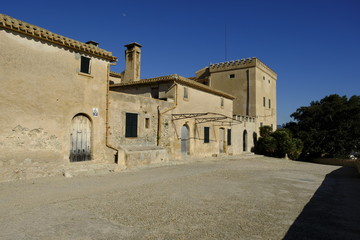 Landgut Cases de Bóquer, am Eingang zum Vall de Bóquer, auf der Halbinsel Formentor, Mallorca, Balearen, Spanien