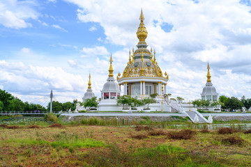 Fototapeta premium In Khon Kaen, Wat thung setthi temple at Khonkaen in Thailand.