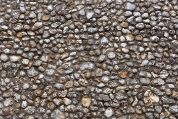 Pebble stone wall texture graphic resource 1