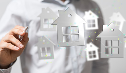 Smart home and future concept