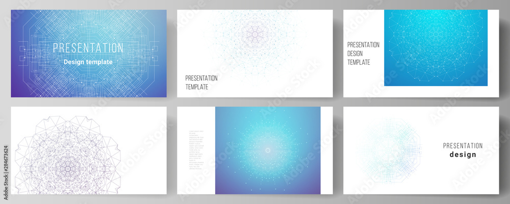 Poster the minimalistic abstract vector illustration layout of the presentation slides design business temp
