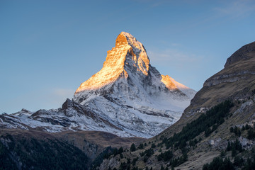 Matterhorn mountain peak, Switzerland