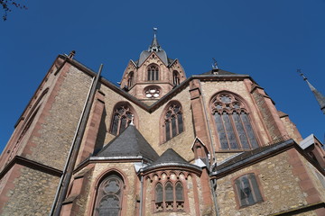 Fototapeta na wymiar St. Peter in Heppenheim