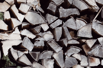 stack of firewood