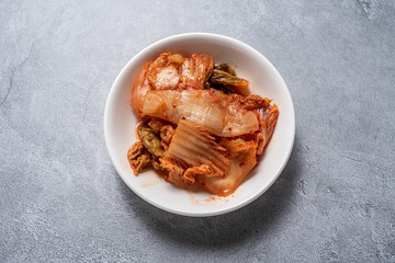 Chinese cuisine, flavored dishes, a dish of cabbage