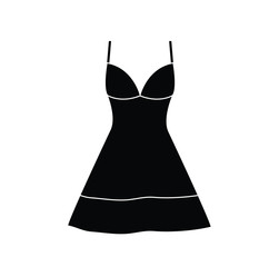 dress vector icon. clothes clothing icon