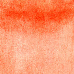 Fototapeta premium .Watercolor red background on paper. Abstract illustration.