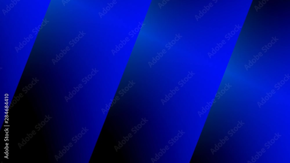 Poster hard blue gradated bars with subtle moving light background to attract and