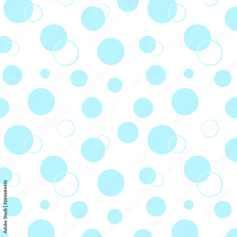 Poster seamless circles pattern. red polka dot pattern. background