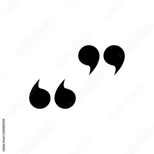 Quote Blank Template With Quotes Quotes Icon Quotation Mark