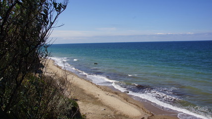 Steil Küste