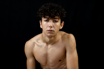 Young boy portrait