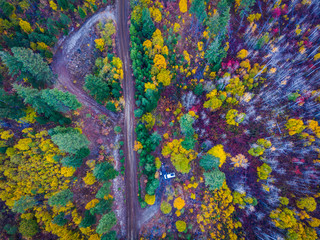mountain home road, leavenworth, fall colors