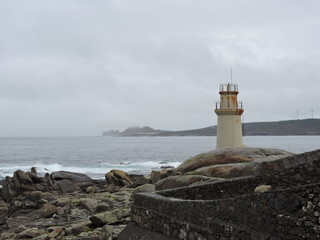 Faro en la Cuesta de la Muerte, Galicia