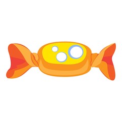 Fruit bonbon icon. Cartoon of fruit bonbon vector icon for web design isolated on white background