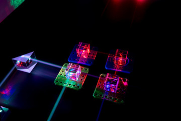 Laser beams in the laboratory of optical physics