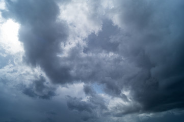 Obraz premium Dramatic clouds in the skies