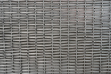 Metallstruktur geflochten im Querformat